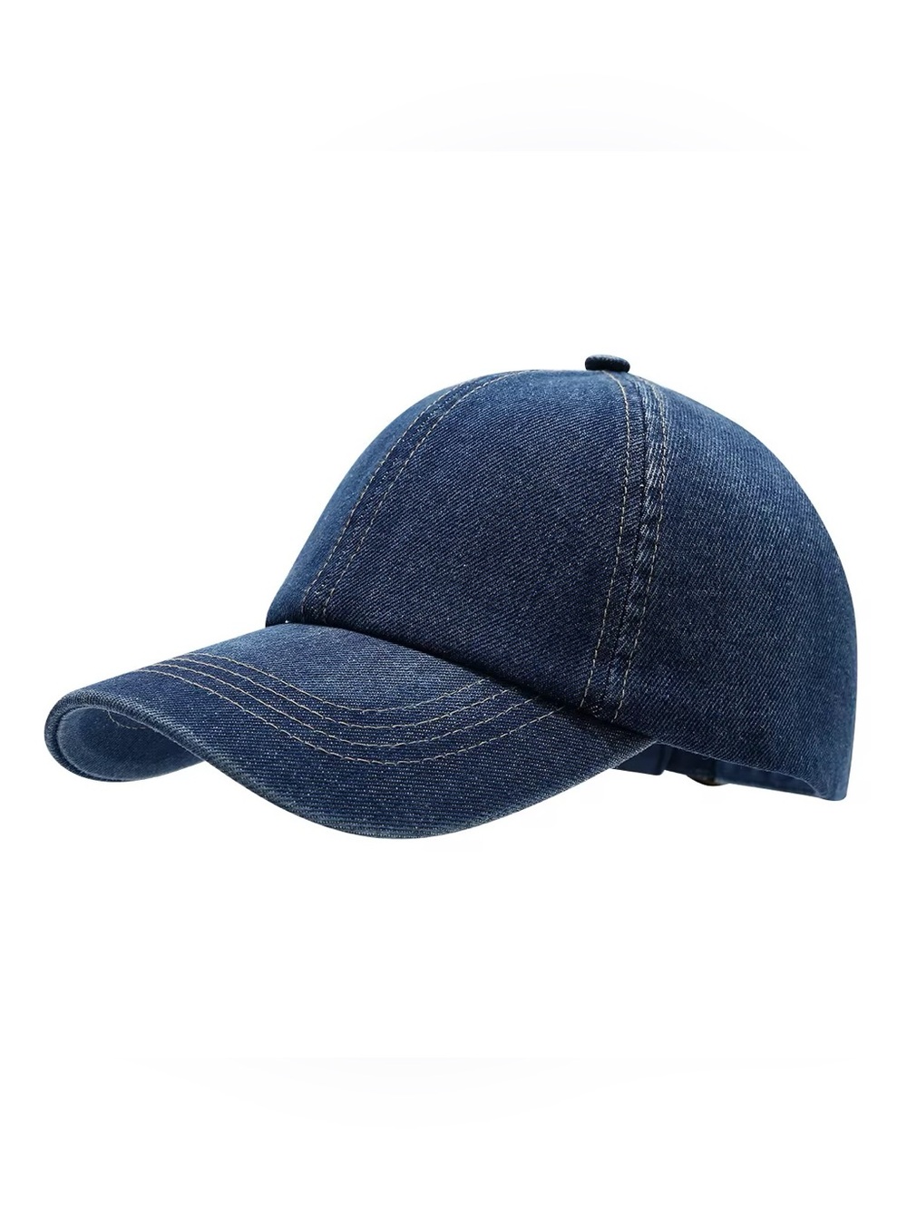 ❤️Buy Now Price❤️ Denim Ponytail Baseball Cap, Backless Messy Bun Hat - Choose 1 - Picture 5 of 16